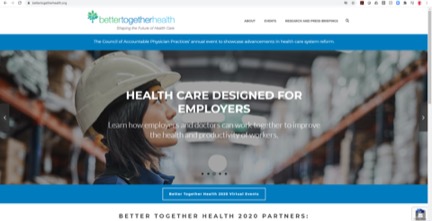 BetterTogetherHealth.org screenshot